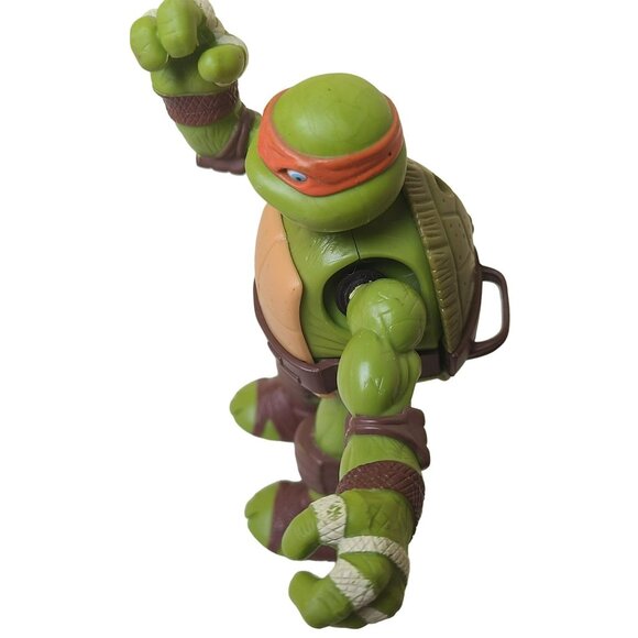 TMNT Michelangelo Action Figure Viacom Talking Toy Teenage Mutant Ninja Turtles - Picture 7 of 11